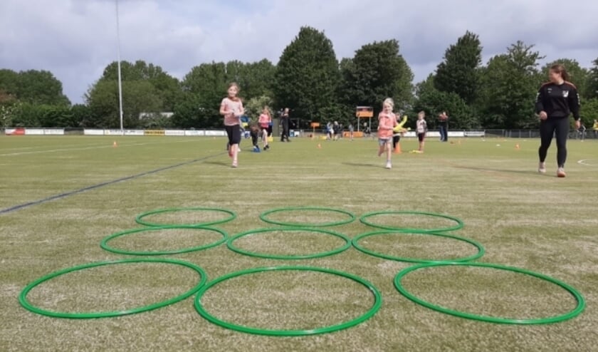Vriendjes en vriendinnetjes-training bij Tiel'72