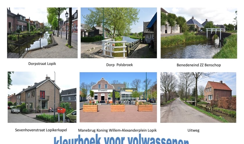 • De foto's zijn omgezet naar tekeningen.