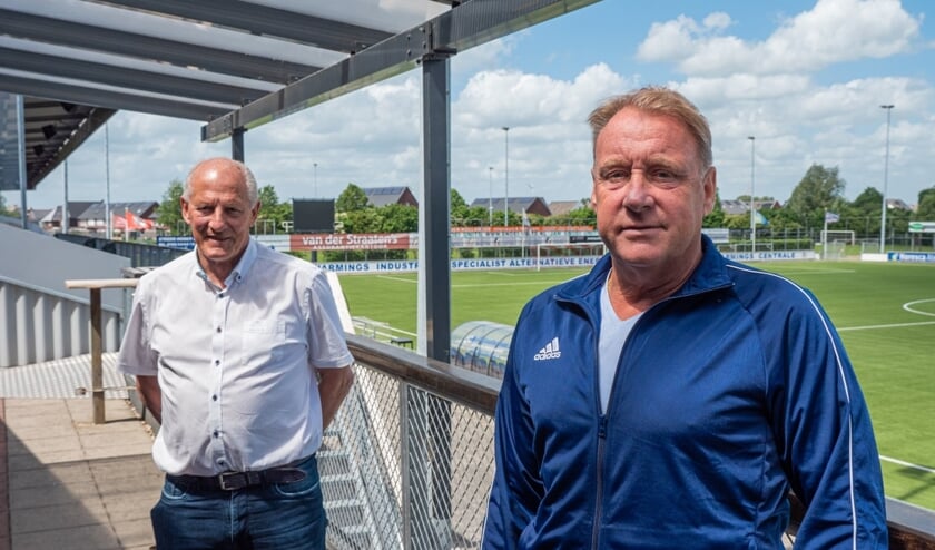 • Kees Spaan (r) en Peter Drijver.