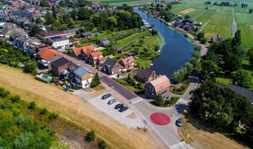 • De boezem bij Groot-Ammers waar het gemaal zou kunnen komen.