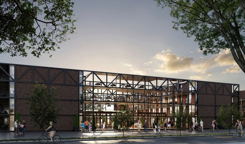 • Een artist impression van project Noorderlicht.
