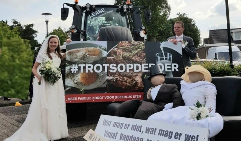 Bruidspaar de Bruijn- Hooikaas