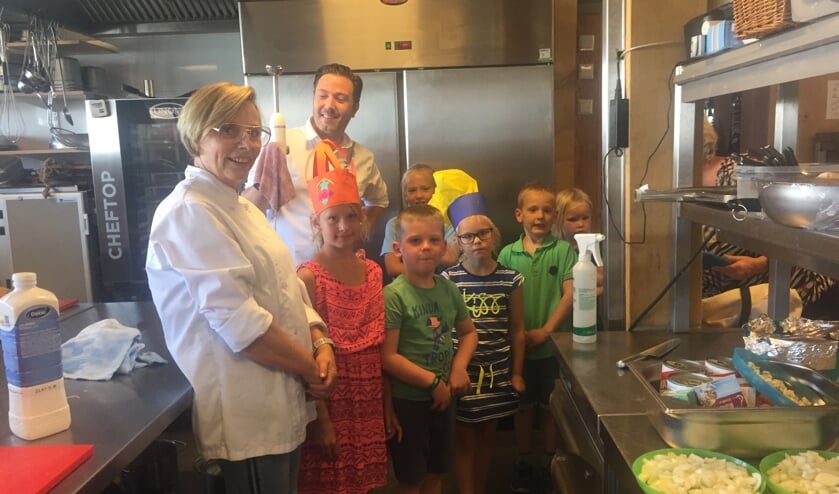 Restaurant voor één dag bij de BSO van Hoppas kinderopvang.