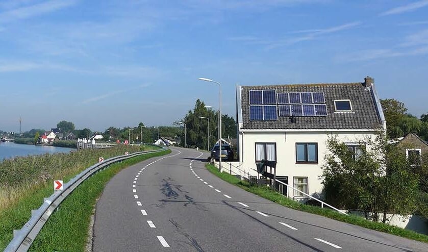 • Dijk langs Hollandsche IJssel.