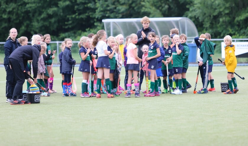 • Veel animo voor de clinic, afgelopen zaterdag.