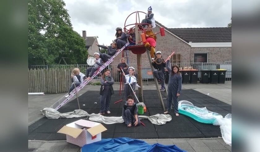 • De kinderen van het Theaterspektakel.