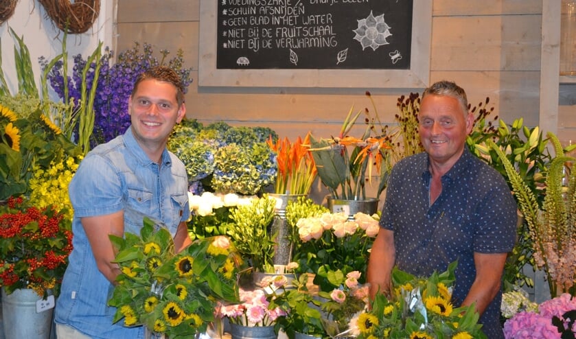 • Marc en zijn vader Ron Commandeur.