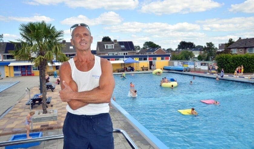 René Peters is als beheerder van het Knopenbad verantwoordelijk voor de dagelijkse gang van zaken. (Foto: Paul van den Dungen)