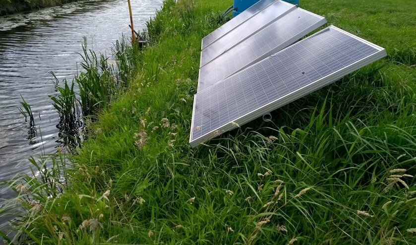 • Peilgestuurde drukdrainage in de polder.