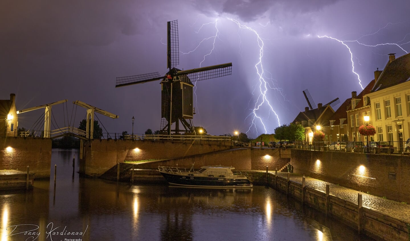 • Onweer boven Heusden op 1 augustus 2020.