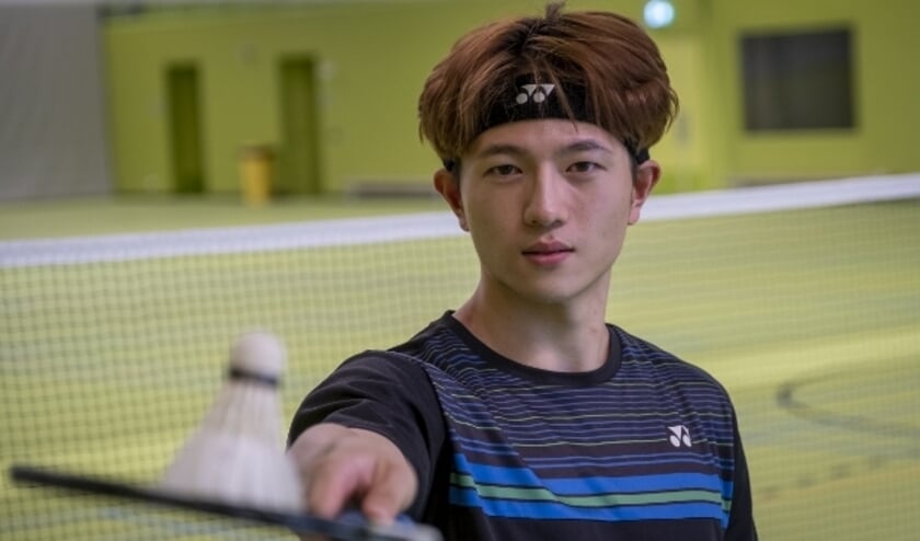 <p>Sunny Hsieh; met BC Schollevaar in de eerste divisie. (Foto: Wijntjes Fotografie)</p>
