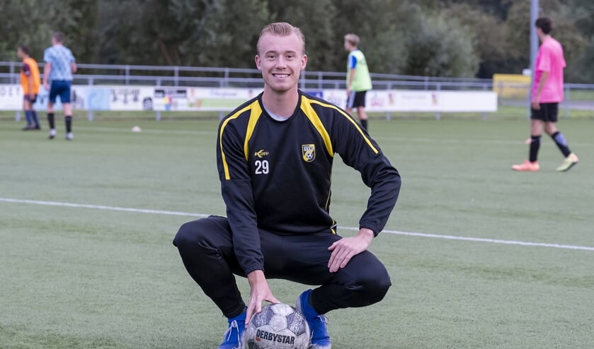 • Kelvin woont vlakbij het sportcomplex in Stolwijk, maar beleeft zaterdag toch een uitwedstrijd.