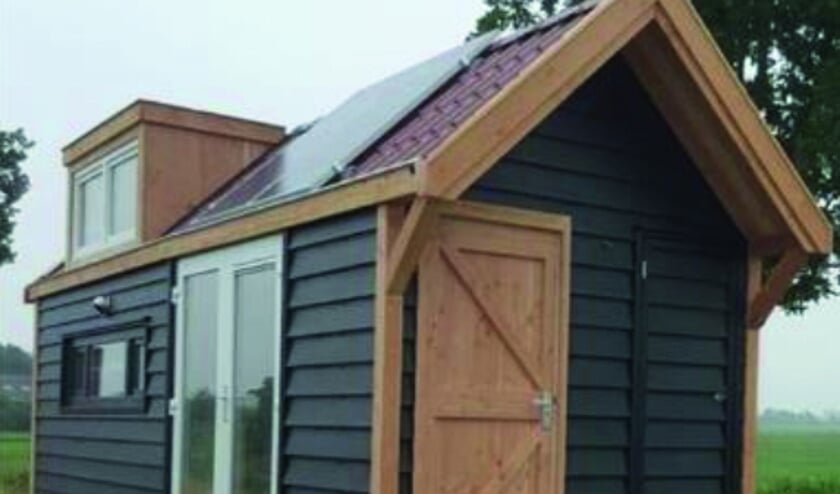 • Het verrijdbare tiny house van Ineke en Misha.