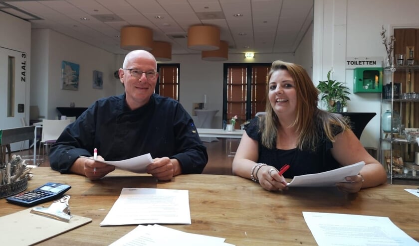 • Adrie de Korte en Colinda Sluijk.