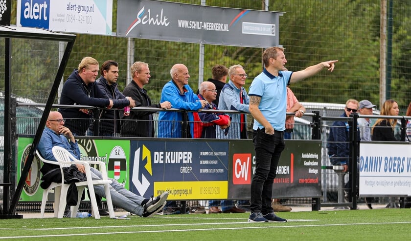 <p>• SV Noordeloos-trainer Raymond Sponselee</p>