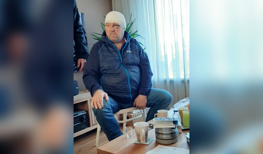 <p>Mari Vos liep een flinke hoofdwond op.</p>