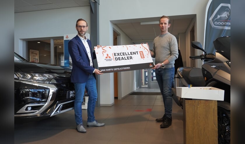 • De uitreiking van de award.