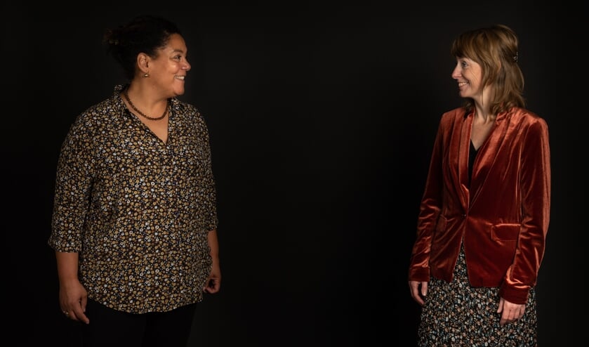 <p>• Jikke Hoogveld (l) en haar coach Judith Kruize.</p>