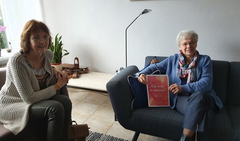 <p>• Hilda Pleysier en Marjan Tromp.</p>