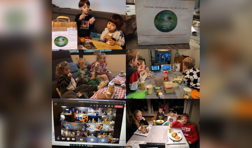 • Een compilatie van foto's van het alternatieve voorleesontbijt van De Fakkel.