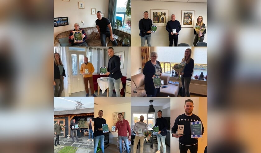 • Een compilatie van de felicitatiebezoeken.