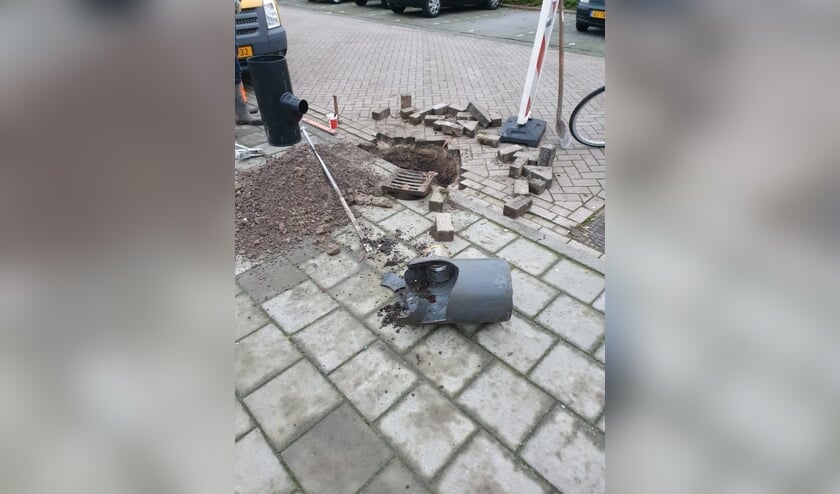 <p>• Een opgeblazen kolk.</p>