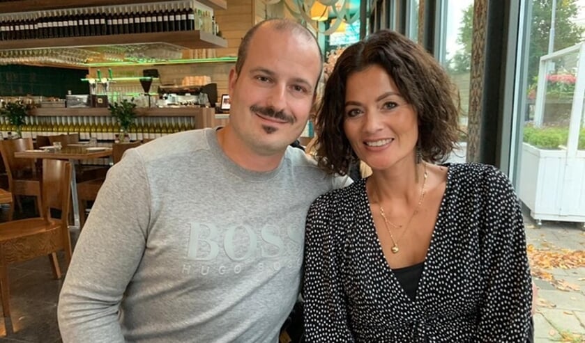 <p>• Fausto Tumolo en zijn vrouw Sharon.</p>