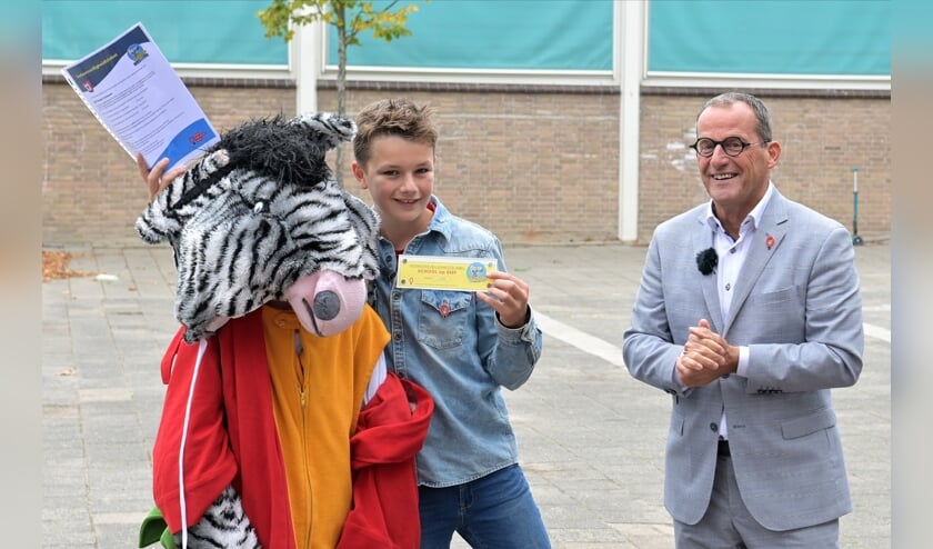<p>De uitreiking van het label viel samen met de afsluiting van De maand van de Veilige Schoolomgeving.</p>