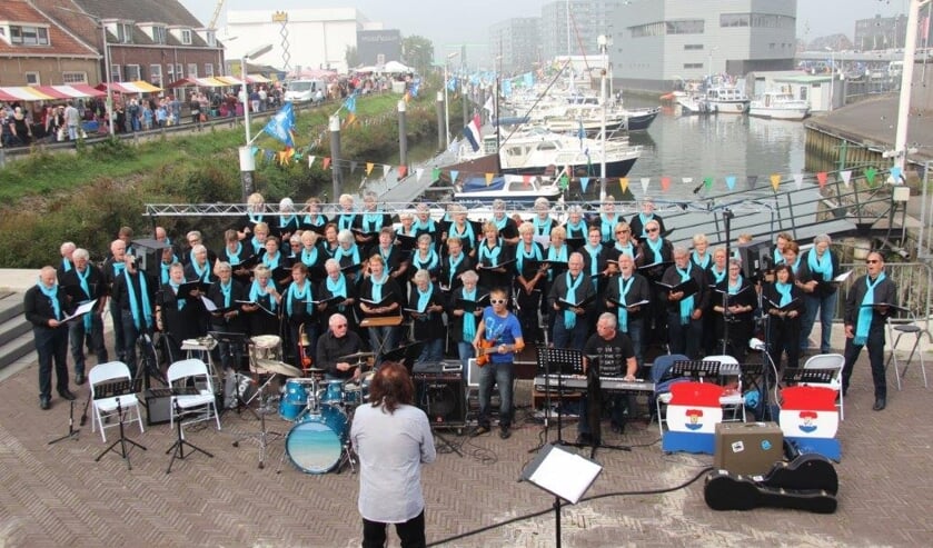 <p>• De Klinkers tijdens een Havenfestival van enkele jaren geleden.</p>