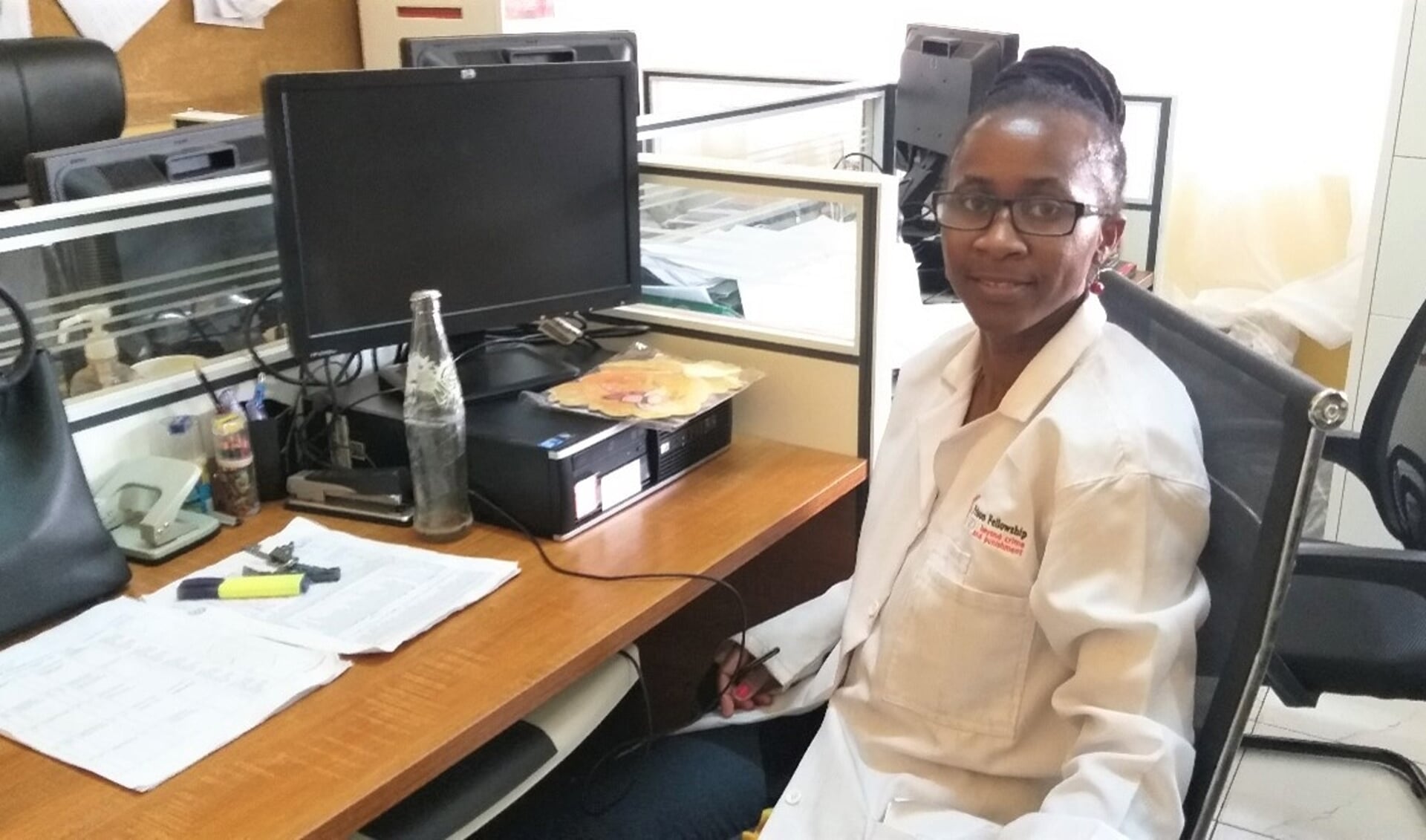 Een aantal nieuwe PC’s is inmiddels op het kantoor van Prison Fellowship in gebruik genomen. Deze donatie heeft een enorme grote en goede invloed op het werk van de organisatie, schrijft directeur PFZ Teddy Mweetwa.