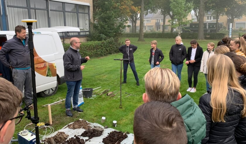 • De grondboring onder leiding van Geofoxx.
