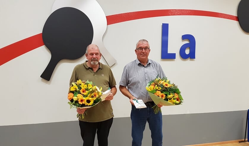 • Hugo Slotboom en Arie Boele.