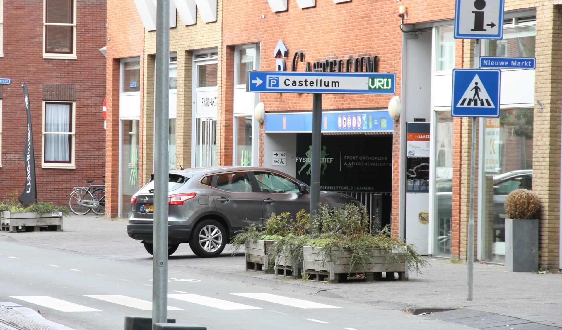 • Parkeergarage Castellum in Woerden.