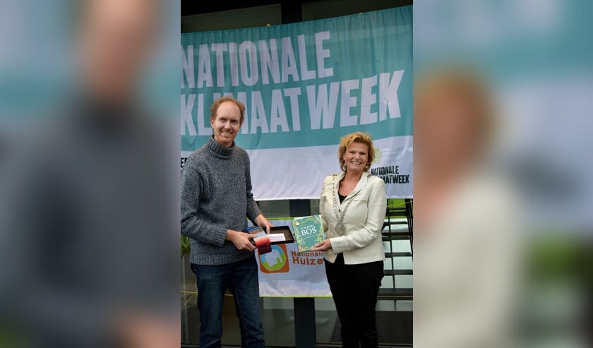 <p>Klimaatburgemeester ontmoet burgemeester.</p>