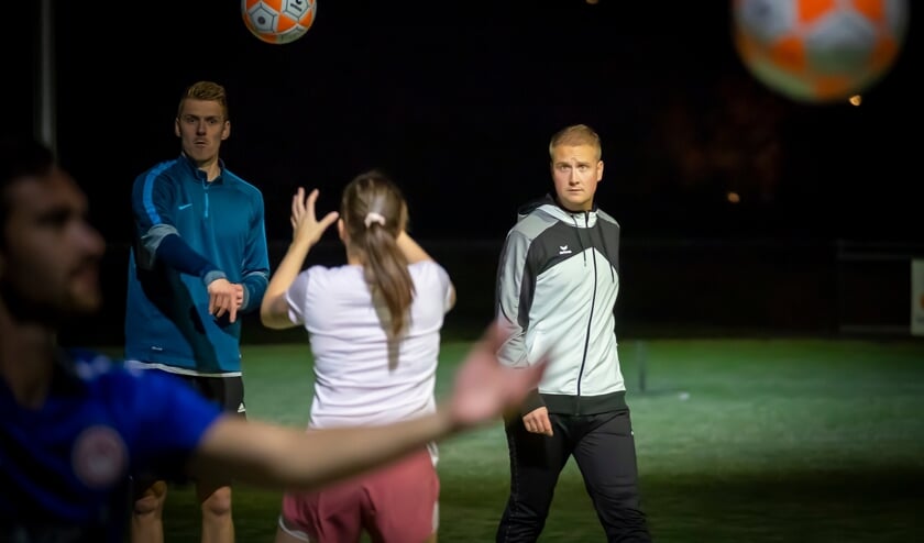 <p>• Sander Roelofs tijdens de training van KOAG.</p>