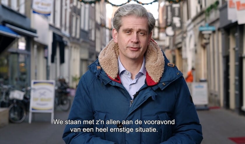<p>• Burgemeester Wouter Kolff in de video.</p>  