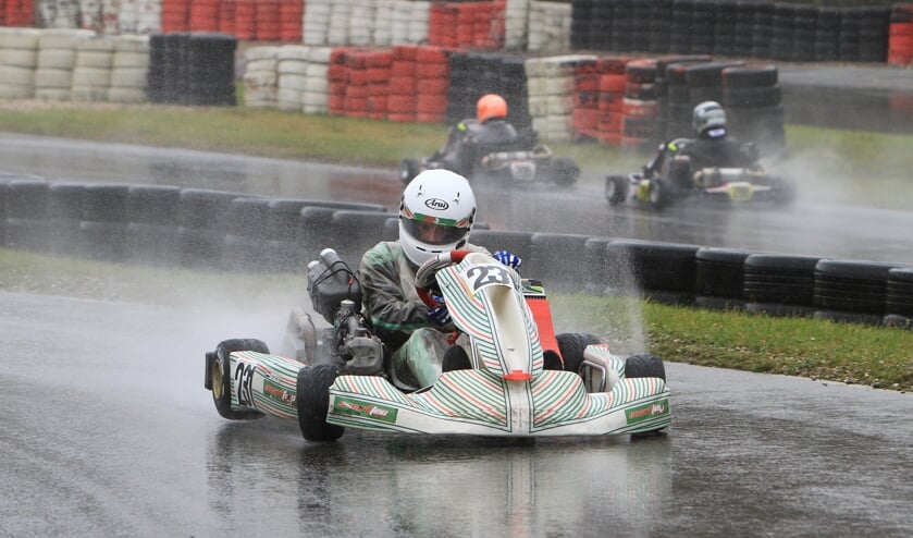 • Yort van Wijk in actie in Spa.