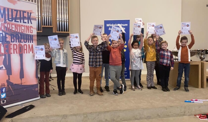<p>• Een heus diploma voor de MusicKids.</p>