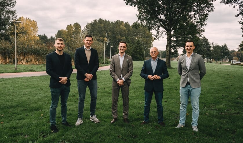 <p>De vijf kandidaten van ChristenUnie Krimpen aan den IJssel.</p>  