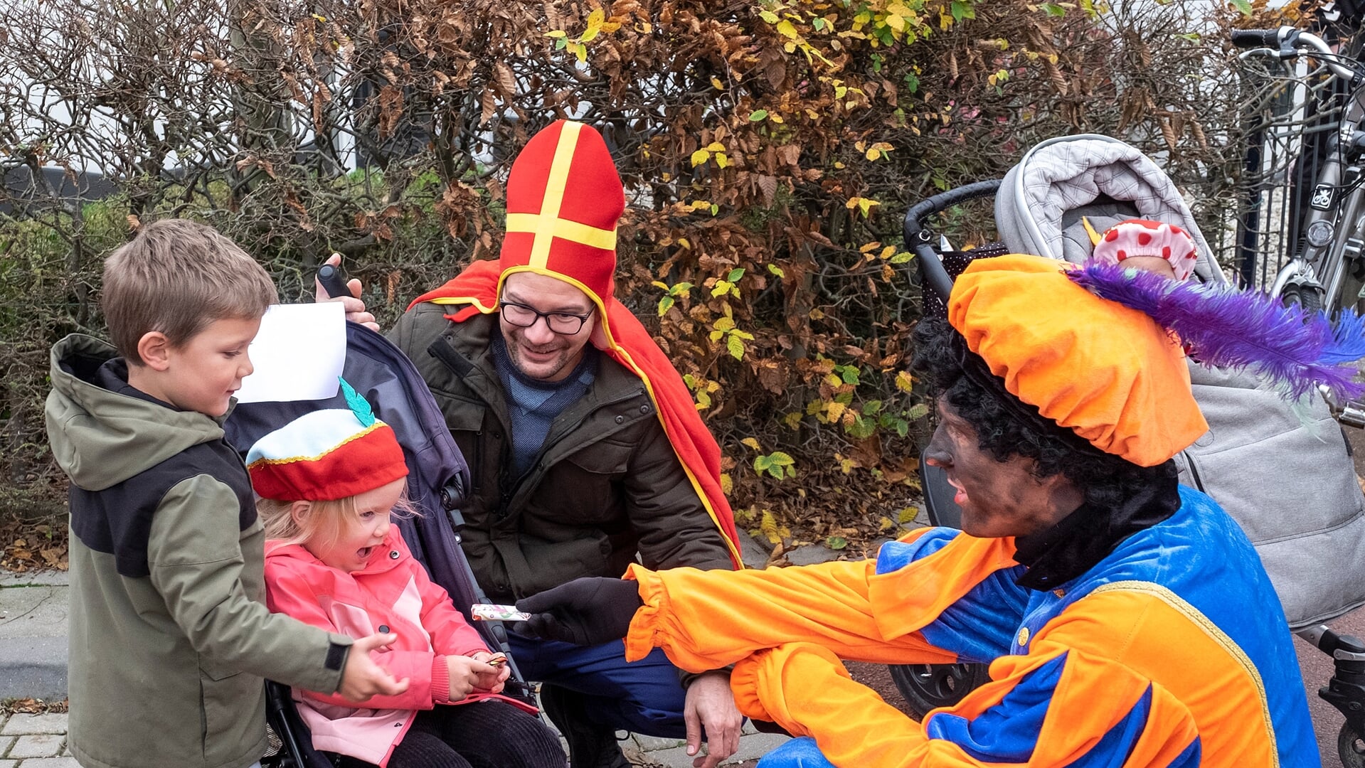 • Een eerdere intocht in Stolwijk.