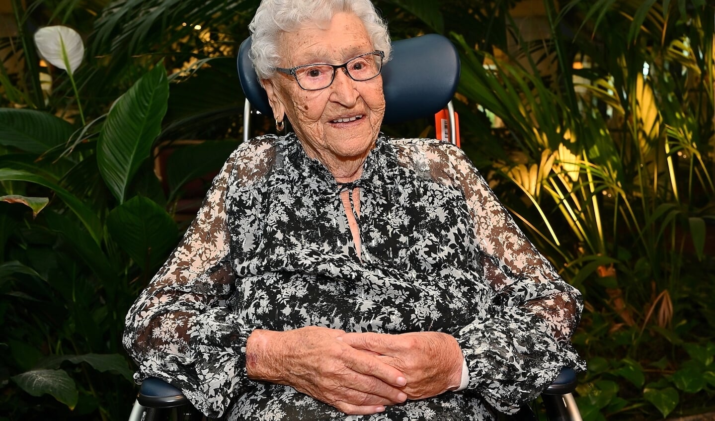  Maria Schols-Langstraat uit Capelle vierde deze week haar 100ste verjaardag.