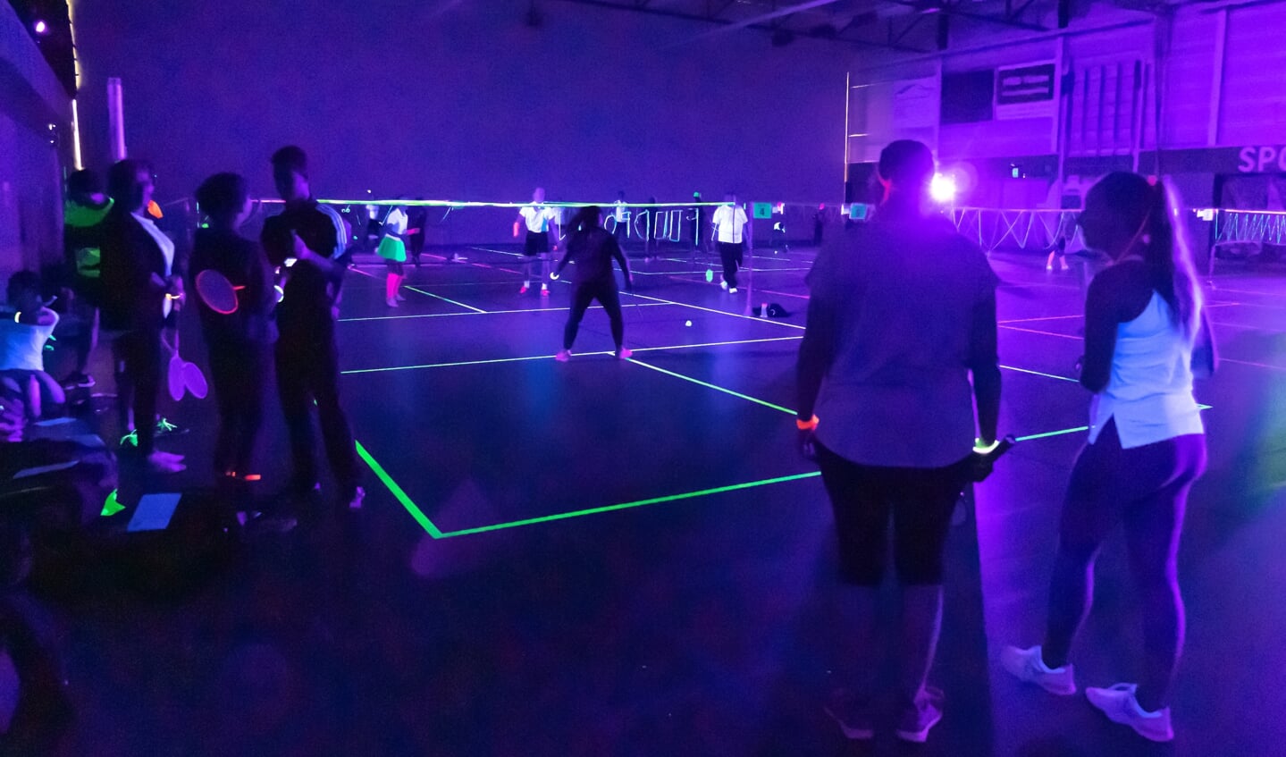Blacklight Toernooi Badmintonclub Vianen
