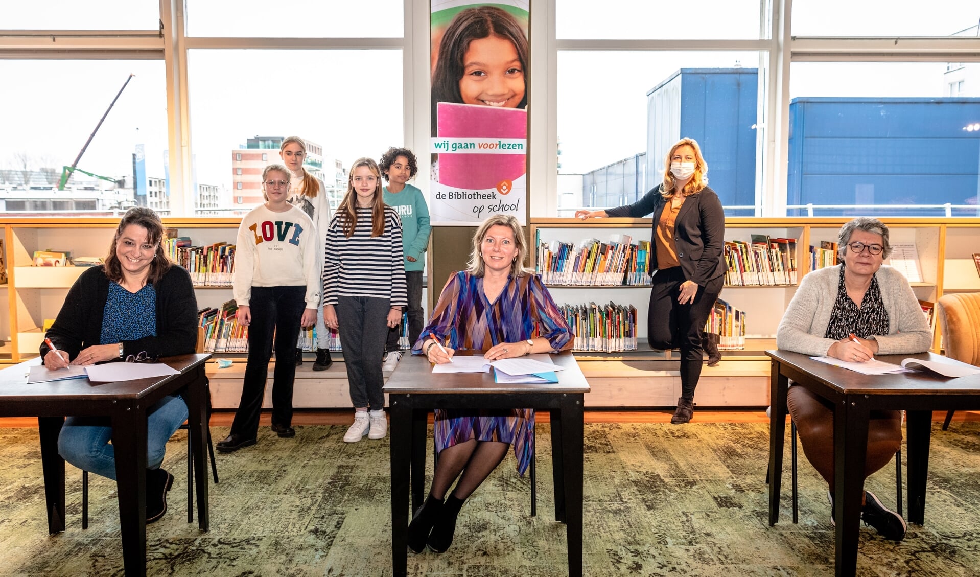 • Ondertekening samenwerkingsovereenkomst Bibliotheek en basisscholen