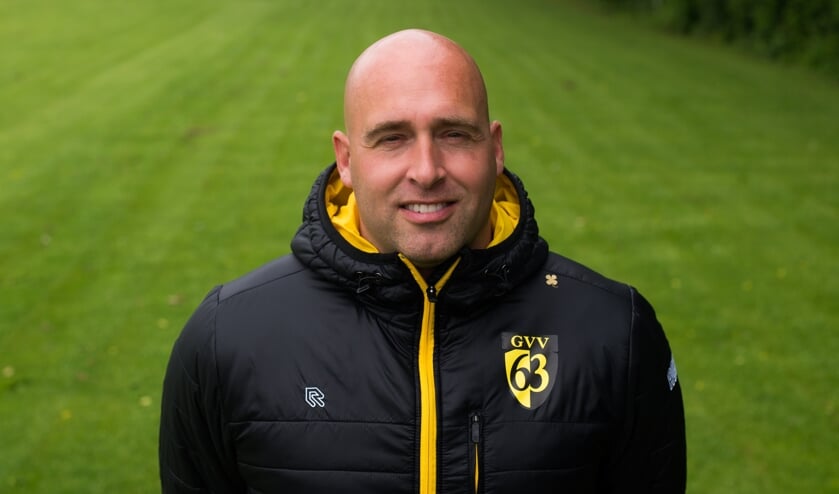 • De nieuwe GVV'63-trainer Pascal Rijkers.