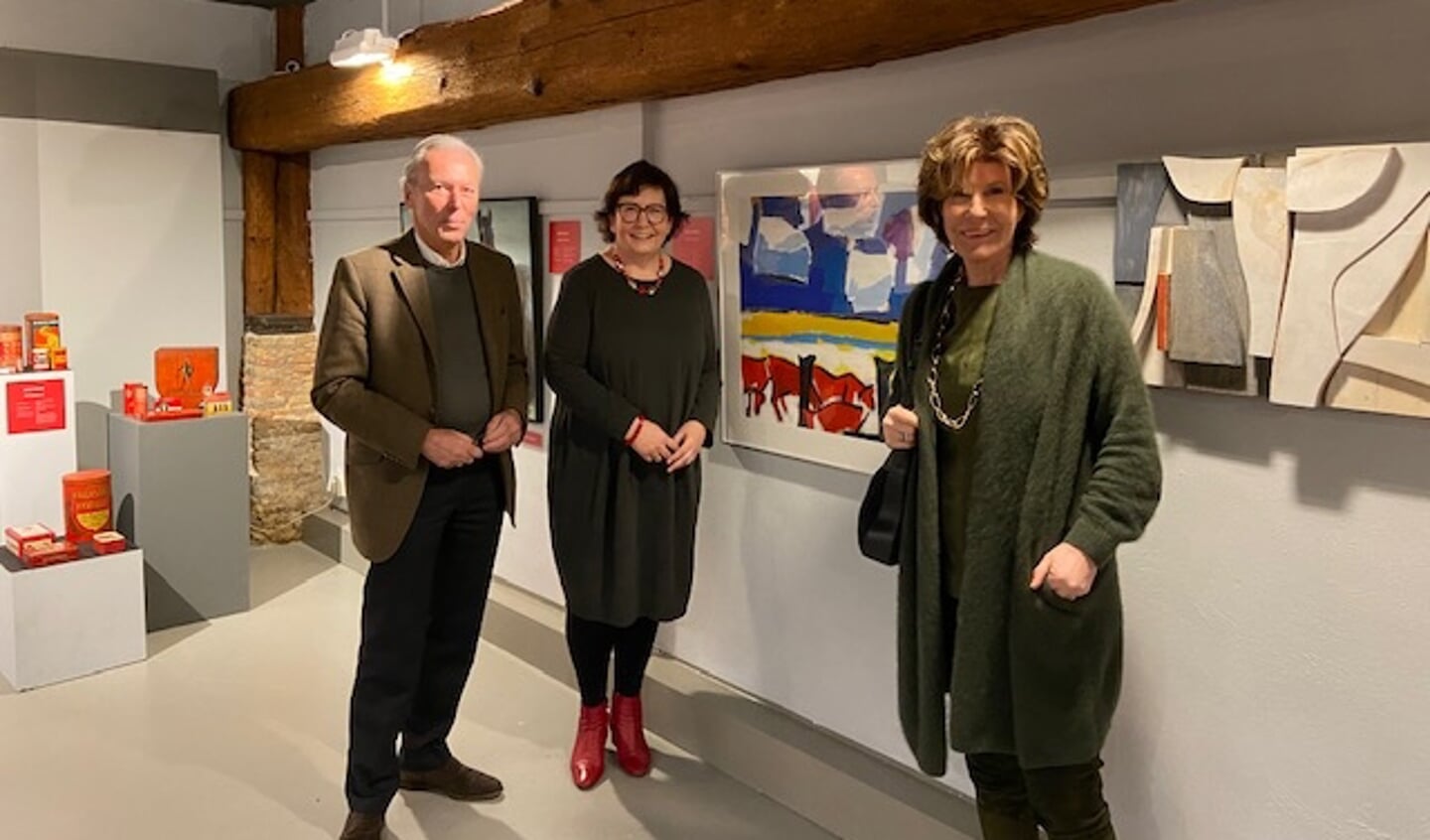 • Elco en Janneke Brinkman bezoeken Mooi Rood in museum De Koperen Knop.