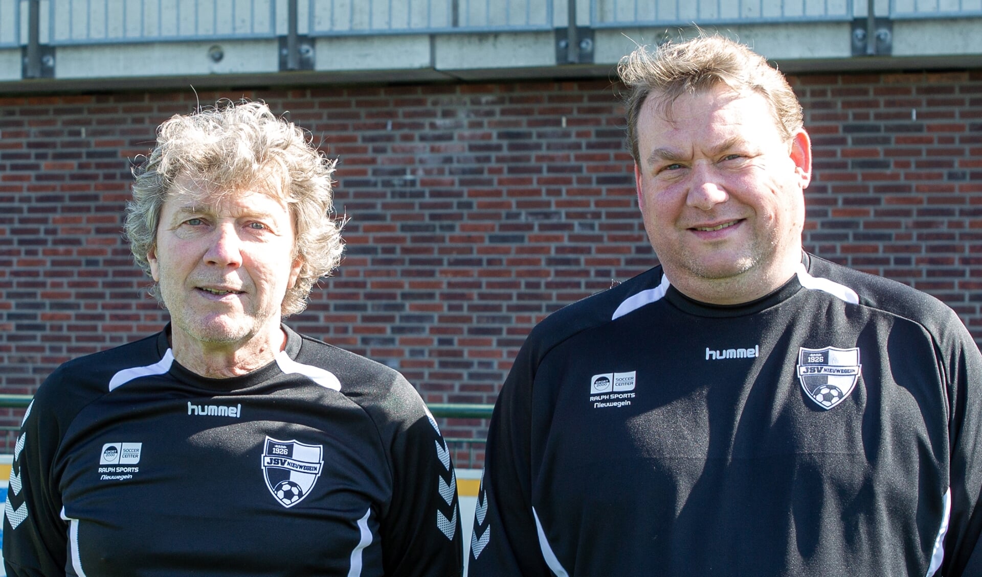Hans van Elden (rechts) en Björn van Muylwijk (links). 