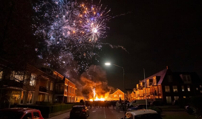 <p>• Er werd veel vuurwerk afgestoken.</p>