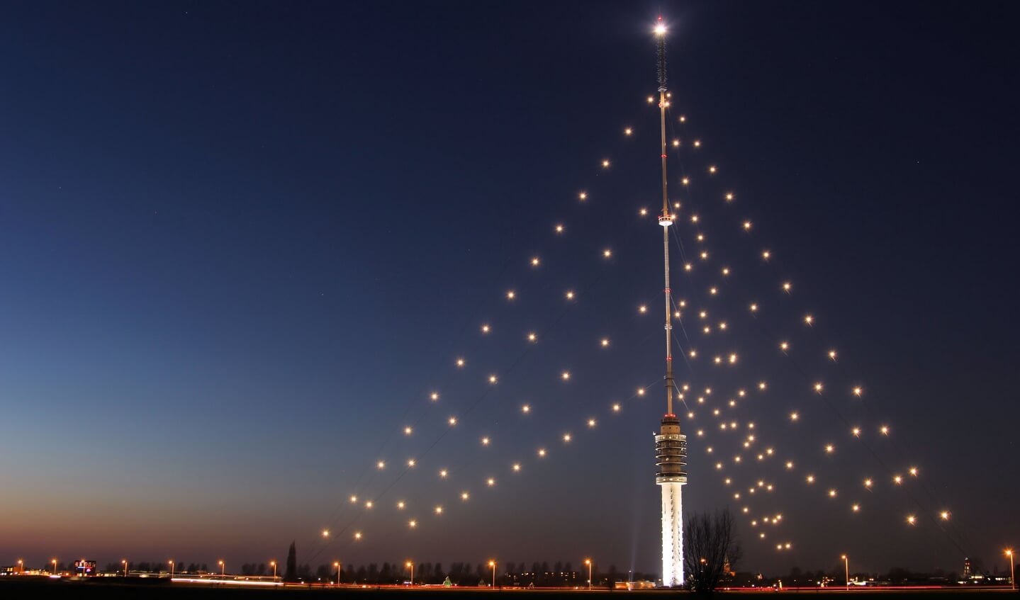 De Grootste Kerstboom in IJsselstein.