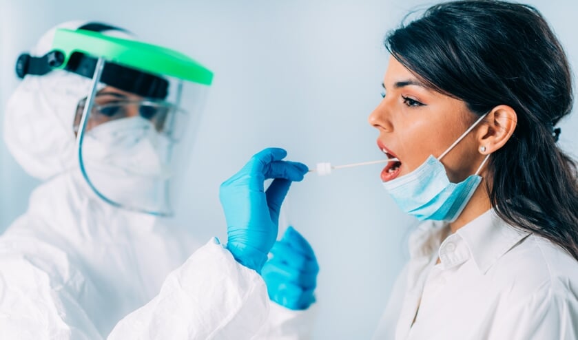 infected young woman