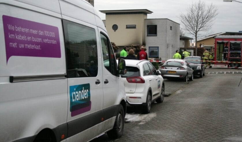 Uitslaande brand word geblust